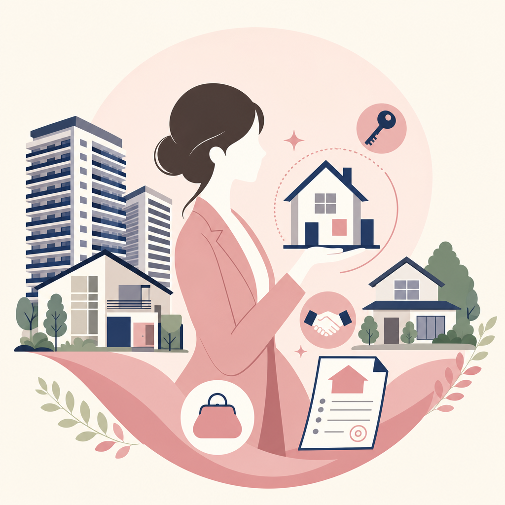 西宮市で女性ならではの不動産売却を進める