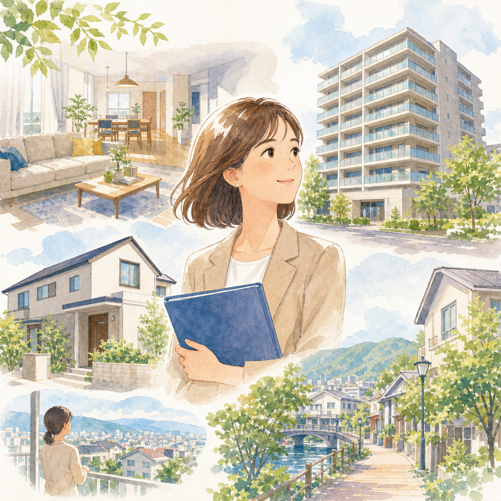 西宮市で不動産を売る女性ならではの生活感配慮